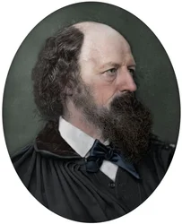 Alfred Tennyson, DCL, FRS, engelsk poetpristagare, 1883