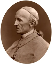 Kardinal Henry Edward Manning, ärkebiskop av Westminster, 1876.
