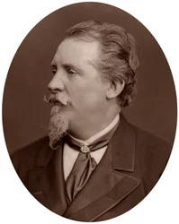 Frederick Goodall, målare, 1878.