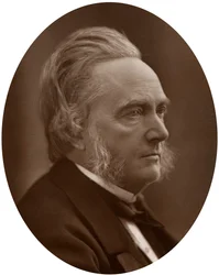 George Campbell, 8:e hertig av Argyll, skotsk liberal politiker och författare, 1883.