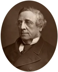 George Denman 1819-1896, domare vid High Court of Justice, 1882.