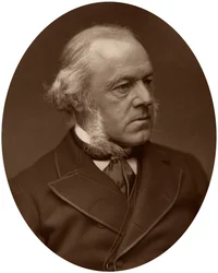 Henry Austin Bruce, 1:e baron Aberdare, statsman, 1882.