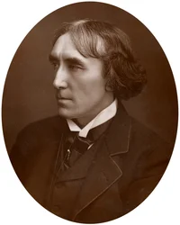 Henry Irving, engelsk skådespelare, 1883.