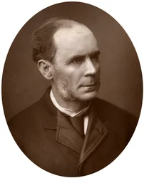 Hon Sir Edward Ebenezer Kay, domare vid High Court of Justice, 1883.