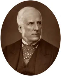 John Callcott Horsley, konstnär och kunglig akademiker, 1882.