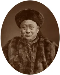 Kuo Sung-Tao, första kinesiska sändebudet till Storbritannien, 1880.