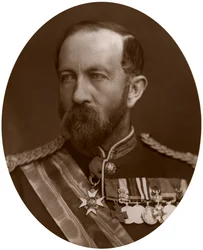Generalmajor Sir Henry Evelyn Wood, VC, KCB, brittisk soldat, 1883.