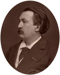 Paul Gustave Dore, fransk konstnär, gravör och illustratör, 1877.