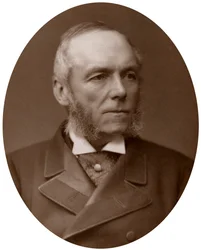 Höger Hon George Osborne Morgan, QC, MP, Judge Advocate-General, 1883.