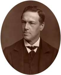 Sir Charles Edward Pollock, brittisk domare, 1881.