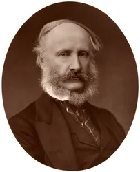 Sir James Macnaghten Hogg, Bart, MP, KCB, ordförande för Metropolitan Board of Works, 1876.