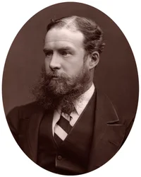 Sir John Lubbock, Bart, MP, FRS, vicekansler vid University of London, 1877.