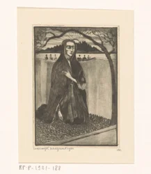 Kvinna vid en grav Femme au tombeau (originaltitel)