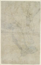 Studier av två par ben, c1575-1615