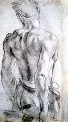 Studie av en figur, c1560-1609