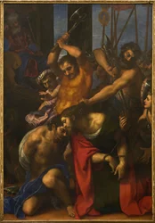 Sankt Jakobs och Josias martyrskap, 1605.