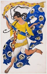Fjärilen (kostymdesign för Anna Pavlova)