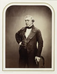Porträtt av Robert Stephenson 1803-1859, 1856.