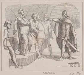 Illustration för "The Middle Kingdom and the State of Dissolution"