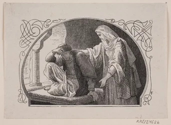 Shejken och hans dotter av Valdemar Thisted