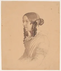 Kvinnoporträtt (Helene v. Germadt)