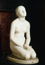 Lita på Gud, av Lorenzo Bartolini (1772-1850)