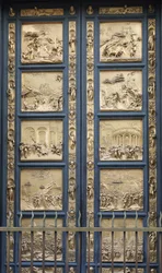 Paradisets portar i baptisteriet i Florens, kopia, 1425-1452