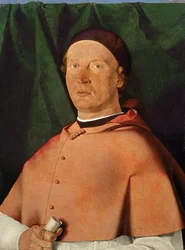Porträtt av biskop Bernardino de Rossi, ca 1505