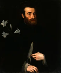 Porträtt av Fra Lorenzo da Bergamo