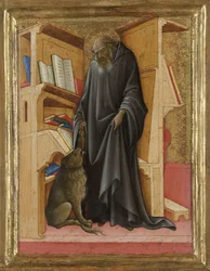 Saint Hieronymus i sin studie Saint Hieronymus i sitt arbetsrum