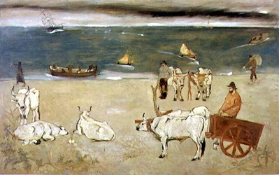 Georgica (olja på panel)