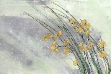 Mjuka gula blommor