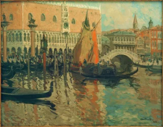 Utsikt över Venedig