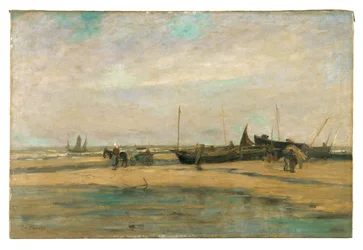 Havslandskap vid De Panne