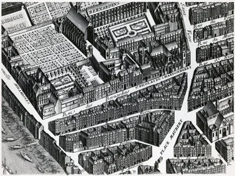 Turgot Karta över Paris
