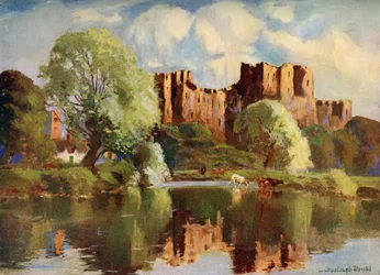 Ludlow Castle, Shropshire, 1924-1926.