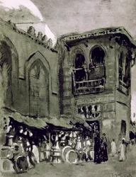 Kopparhandlare, Kairo, Egypten, 1928