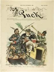 Den stora amerikanska statsmannen, Puck