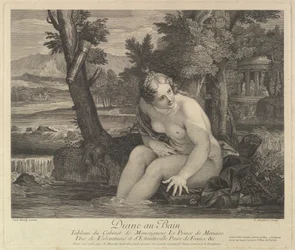 Diana vid badet.