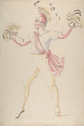 Franconi, Twirling Flaming Cones, 1768-1810.