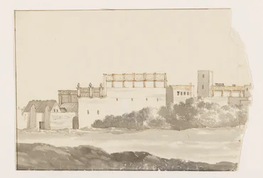 Klooster te Biseglia Resor i Italien, Sicilien och Malta - 1778 (serietitel)
