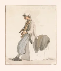 Zoon van kapitein Erie sätter våldtäkt Son till vår kapten Erie (titel på objektet) Resor i Italien, Sicilien och Malta - 1778 (serietitel)