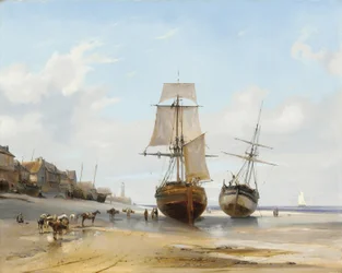 strandade båtar