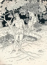 Illustration till Spensers Faerie Queene. Canto II. Vers 30, c1895