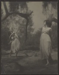 [Dansare i trädgården]
