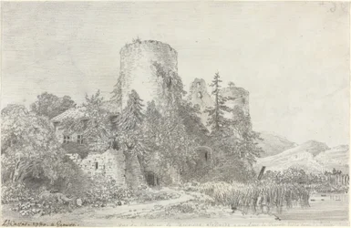 Utsikt över Chateau de Saconnex