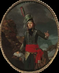 Porträtt av general François Séverin Marceau-Desgraviers 1769-1796, ca. 1796.
