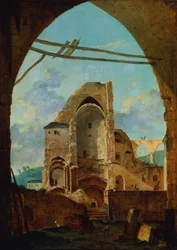 Rivningen av klostret i Montmartre, c1740-1800.