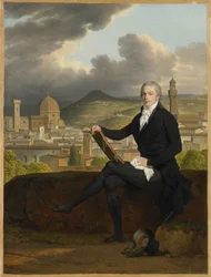 Porträtt av Dr Thomas Penrose, 1798