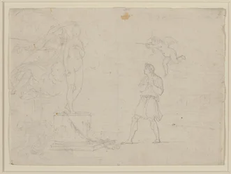Study For Pygmalion And Galatea, c.1797 (krita på papper)